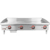 APW EG-48S 48" Electric Griddle w/ Thermostatic Controls - 3/4" Steel Plate, 208v/1ph