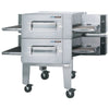 Lincoln 1600-2G Impinger 1600 Series Double Conveyor Radiant Oven Package with 40" Long Baking Chamber - 240,000 BTU