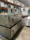 Pre-Owned Bakers Pride Y602 gas double deck pizza oven