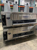 Pre-Owned Bakers Pride Y602 gas double deck pizza oven