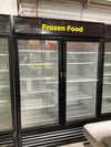 True - GDM-49F - 2 door glass freezer 2017 (Used)