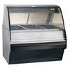 Alto-Shaam TY2SYS-48/P-BLK 48" Halo Heat Self Service Hot Food Display - Open Front, 120/208-240v/1ph, Black