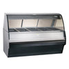 Alto-Shaam TY2SYS-72/P-BLK 72" Halo Heat Self Service Hot Food Display - Open Front, 120/208-240v/1ph, Black