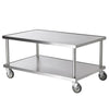 Vollrath 4087936 36" x 30" Mobile Equipment Stand for General Use, Undershelf