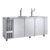 Perlick DDC92 Draft Beer System w/ (4) Keg Capacity - 92", Without Taps