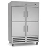 Kelvinator Commercial KCHRI54R4HDR 53 7/8" Two Section Reach In Refrigerator, (4) Left/Right Hinge Solid Doors, 115v