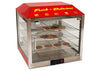 Winco 51048 18"W Pass Thru Heated Pizza Merchandiser, 120v