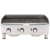 APW GCB-36S 36" Gas Charbroiler w/ Cast Iron Grates