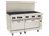 Vulcan 60SS-10BN  60" Gas Range with 10 Burners & 2 Standard Ovens