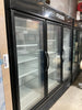 True - GDM-72F - 3 door glass freezer 2017 (Used)