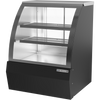 Beverage-Air 37" Dry Bakery Display Case, CDR3HC-1-B Curved Glass