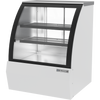 Beverage-Air 37" Dry Bakery Display Case, Curved Glass CDR3HC-1-B-D