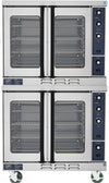 Duke E102-G Double Full Size Natural Gas Convection Oven - 40,000 BTU