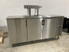 Pre-Owned Krowne DB72 - Draft Beer Cooler, Two-section, 72"W X 25"D