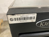Pre-Owned Krowne Metal 72" Self-Contained Narrow Three Door Back Bar Cooler (Black Vinyl Doors, Unfinished Top And Stainless Steel Sides), Model# NS72L-BNS