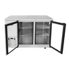 Atosa Glass Door Back Bar Coolers MBB48GGR Stainless steel