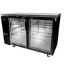 Saba SBB-24-60G 24″ Depth 60″ Two Glass Door Back Bar Refrigerator
