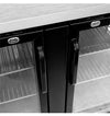 Saba SBB-27-69G Underbar Refrigeration – Glass Swing Door Back Bar Cooler