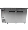 Saba SBB-24-48SS 24″ Depth 48″ Two Door Stainless Steel Back Bar Refrigerator