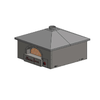 Marra Forni MS36-36G Square Fired Pizza Oven