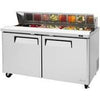 Turbo Air MST-60-N 60" Sandwich/Salad Pep Table w/ Refrigerated Base