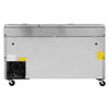 Turbo Air 6" TPR-67SD-N 2 Door Refrigerated Pizza Prep Table